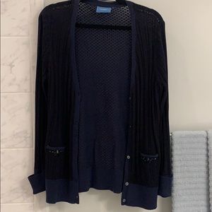 🔴LAST CHANCE! Navy blue cardigan